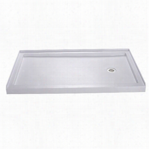 Dreamline Dlt-1134602 Slimlin E34"" X 60"" Single Threshold Shower Base