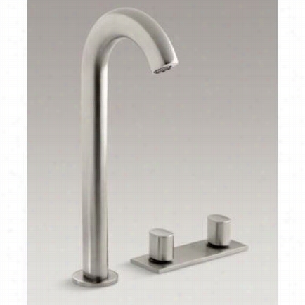 Kohler K -1009-49oblo Tall Widespread Bathroom Faucet