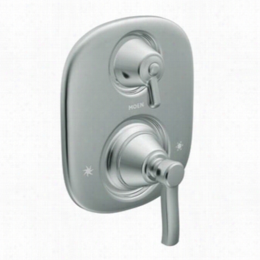 Moen Ts4211  Rthbury Twice Handle Moentrol Valve Trim Only In C Hrome