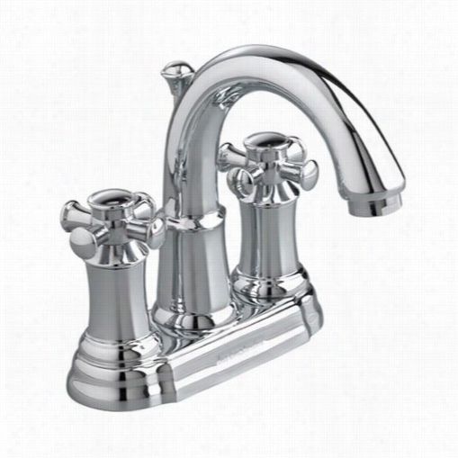 American Standard 72r0.221.002 Portsmouth 2 Cross Centerset Bathroo Mfaucet In Polished Chrome