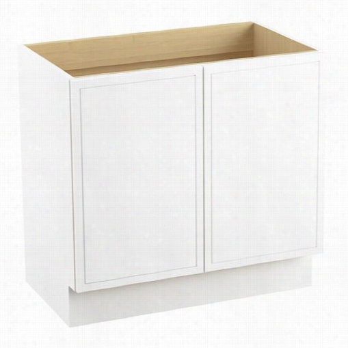 Kohler 99505-tk J Acquard 36"" Toe Kick Vanity Cabinet Only With 2 Doors