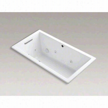 Kohle Rk-1168-h2 Underscore 60"quot; X 32"" Drop-in Udermount Whirlpool Bath With Hwater Without Trim