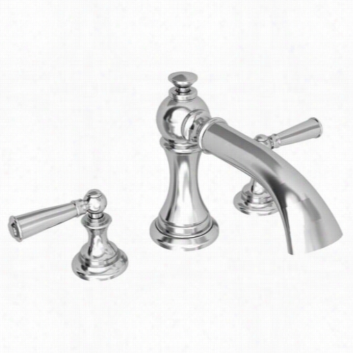 Newprt Brass 3-2456d Oublle Handle Dec K Mounted Of Rome Tub Filler With Tub Spout And Metal Lever Handles