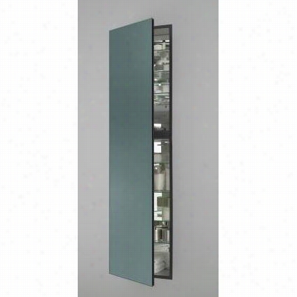 Robern Mf 0d6f23re M Series 19-l/4""w X 6""d Single Door Right Hinged Cabinet In Ocean With Electric