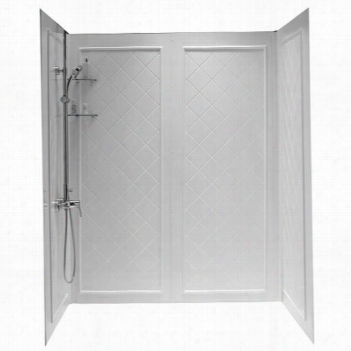 Dreamline Shbw-1462743-01 Qwall-5 58"" - 62"" Hower Enclosufe Backwallls Kit