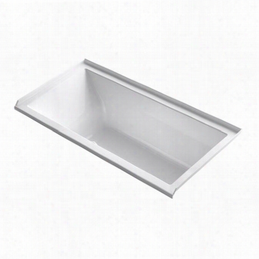 Kohler  K-1167-grw Underscoe 60"" X 30"" Thhree Wall Alcove Bath With Integral Tile And Righ T Hand Drain