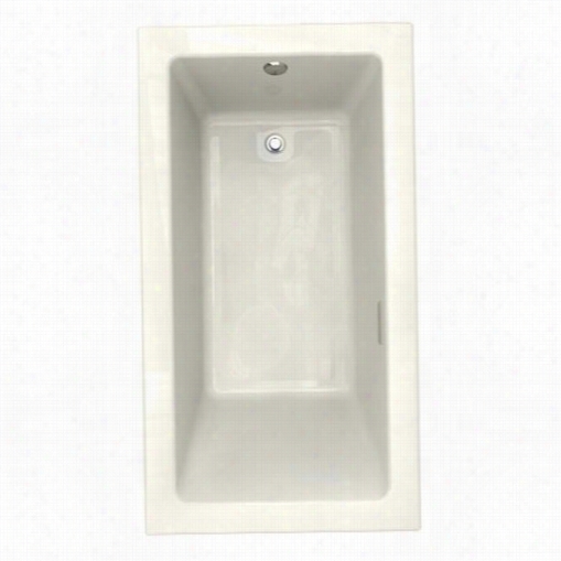 American Standrd 2939.268ck2.222 Studio 66""x36"" Everclean Air Bath In Linen With Left Hand Drain And Chromatherapy