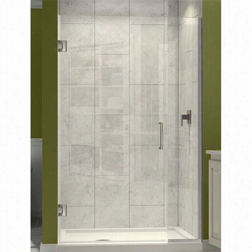 Dreamline Shdr-244157210 Unidoor Plus 41-1/2"" To 42""w X 72""h Hinged Shower Door