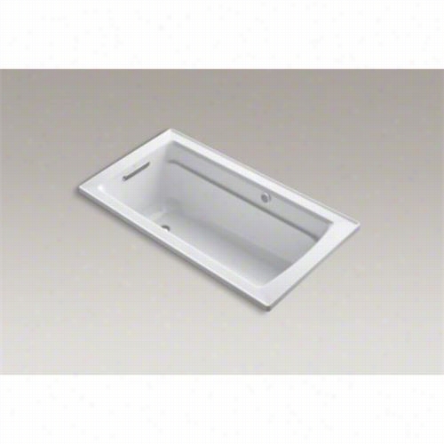 Kohler K-1122-gw Archer 60&quo;t" X 32"" Drop In Bath W Ith Reversible Drain