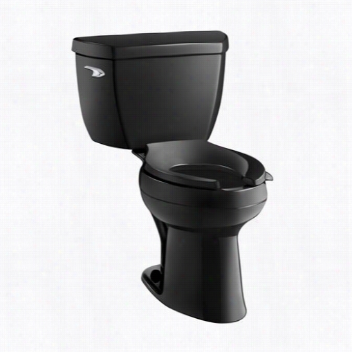 Kohler K-3519 Highline Comfort Height 10. Gpf Elongated Toilet With Left Hand Trip Lever Less Seat