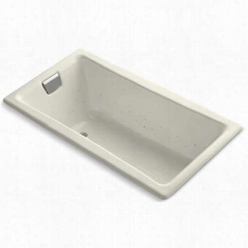 Koher K-852-g96 Tea-for-tqo 60"" X 32"" Drop-in Bubblemassage Bath Tub With Biscuit Airjet