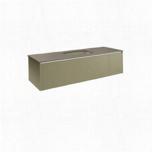 Robern Vd60bcl14 60"" Three Drawer Deep Conceit In Champagne Esh With Nightlight