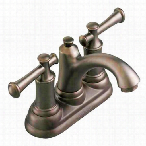 American Standard 7415.201.224 Portsouth 2 Lever Handle Centerset Bathroom Faucet In Oil Rubbed Bronze