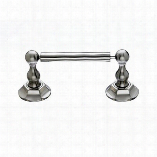 Top Knobs Ed3bsnb Edwardian Bath Tissue Holder With Hex Backplate In Brushed  Satin Nickel