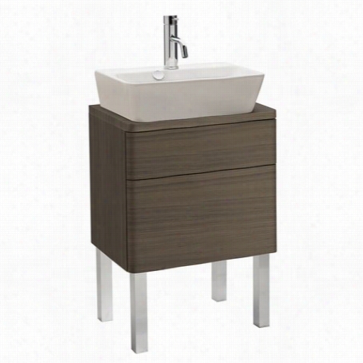 Bissonnet 3817276-27080 Eemma 20""single Staanding Bathroom Vanity Set  -vanity Top  Included