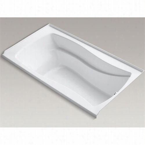 Kohler K-1224-vbrw Mariposa Vibracoustic 66 X 36 Bath Tub With Bask Hewted Surface, Tile Flange And Right-hand Drain