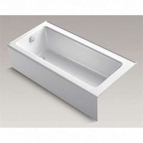 Kohler K-859-gcp Bellwetherbubblemassa Ge 66"&quo T; X 32"" Left Hand Drain Bath With Polished Chrome Airjet Trim