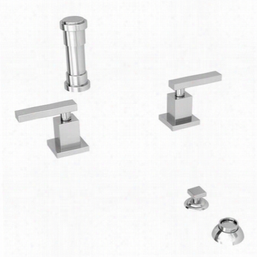 Newoprt Brasss 2049 Secant Deceitful Handle  Bidet Set With Metal Lever Handles