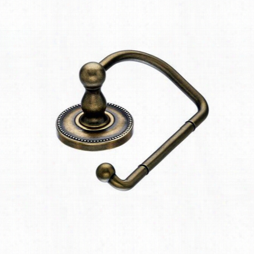 Highest Knobs Ed4gbza Edwardian Bath Tssue Hook With Bezded Backplate In German Bronze