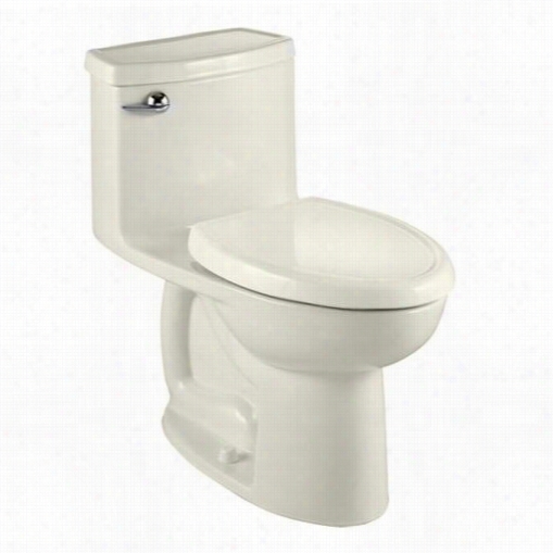 American Standard 2403.128.222 Compact Cadet 3 Flowise One Piece Toilet In Linenw Ith Seat