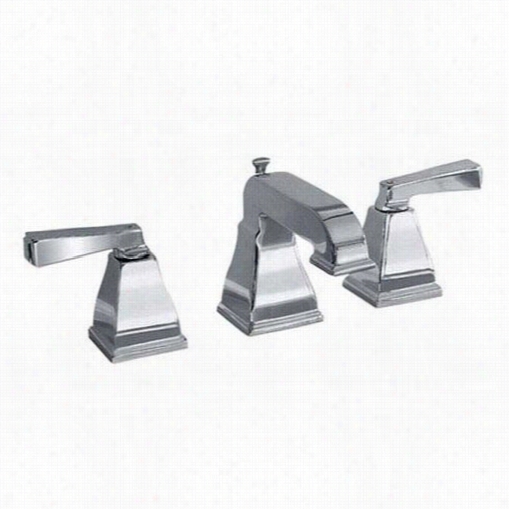 American Standard 2555.801 Towj Square Widespread Bathroom Faucet With Everclean