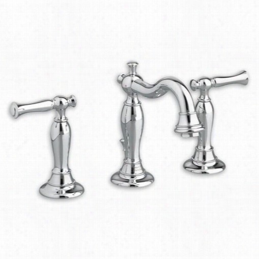 American Standard 7440851 Quen Tin 2 Hadnle 8"" Wwidespread Bathroom Faucet With Speed Onnect Drain