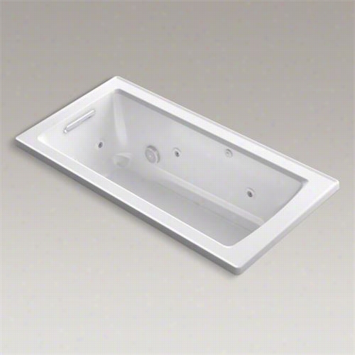 Kohler K-1947-h Archer 60"" X 30""d Rop -in Jeted Whirlpool Wifh Heat