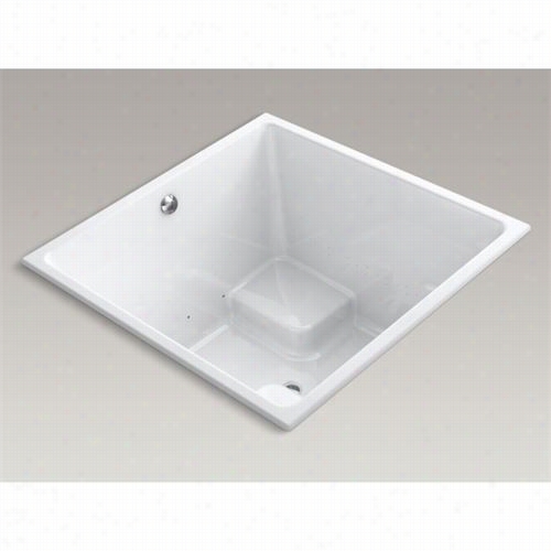 Khler K-1969-gvb Underscore 48"" X 48"" Drop-in Vibracoustic Bubblemass Age Cube Air Bath Tub