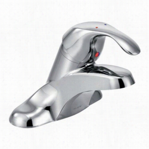 Moen 8430f03 M-bition Low Flow Singlle Handle Bathroom Ffaucet In Chrome