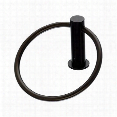 Top Knobs Hop5blk Hopewell Bath Race-course In Flat Black