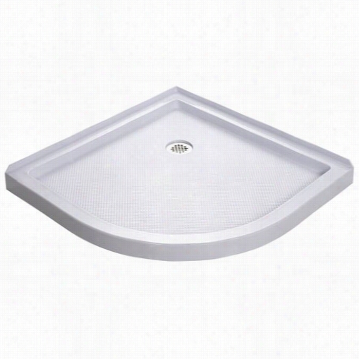 Dreaml Ine Dlt-7036360 Slimline 36"" X 36"&quoot; Quarter Round Shower Floor