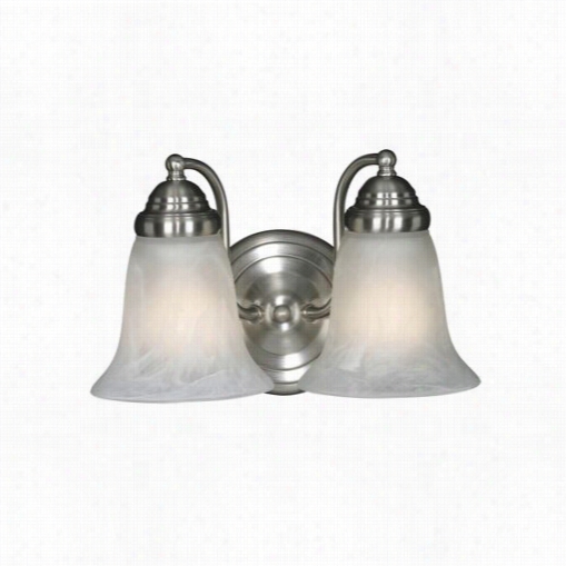 Go Lden Lighting 5222-2 Pw-mbl Centenniap Pw 2 Lights Batthroom Fixture In Pewter