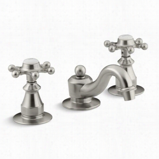 Kohler K-108-3 Aantique Widespread Bathroom Faucet