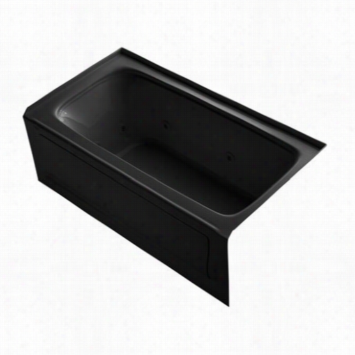 Kohler K-1151-hr Bancroft 5' Three Wall Alcove Jetted Tub With Right Hand Drain