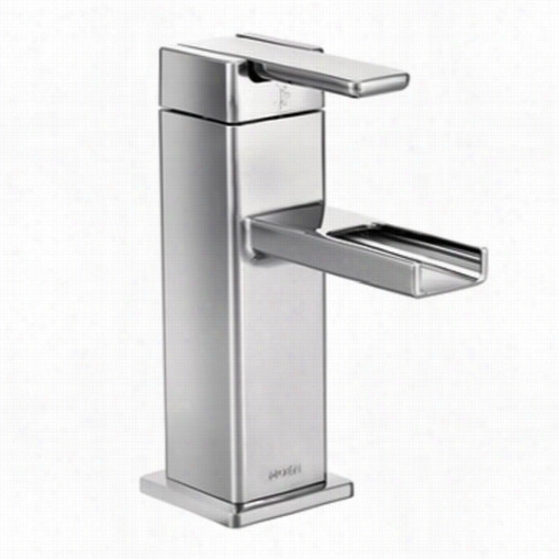 Moen S6705 90 Degree Single Hol Ebathroom Faucet Through  Pop-up Drai Assembly