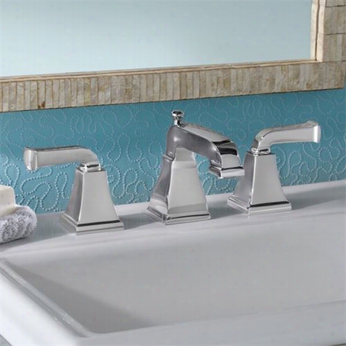 American Standard 2555.821.295 Towwn Square Widesprea Bathroom Faucet In Satin Nicke L