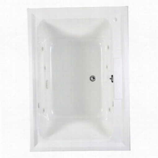 American Standard 2748.048wc.020 Town Square 60";"x42"" Ecosilent Whirlpool In White