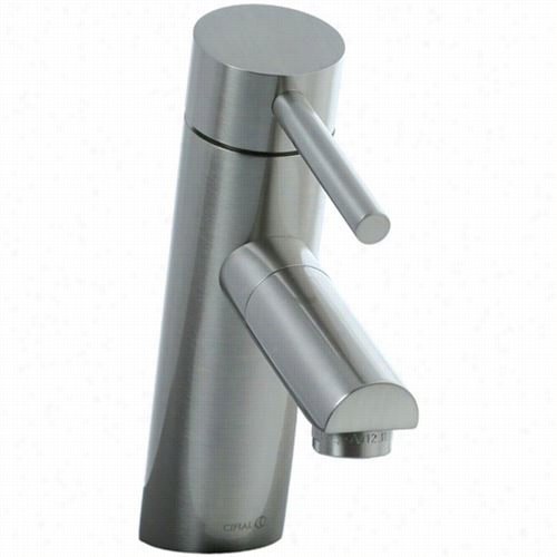 Cifial 221.100.620 Techno Single Control Low Profile Handle Lavatory Faucet In Satin Nickel