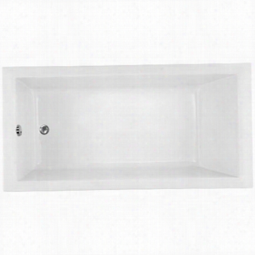 Hydro Systems Lac6632ata Lacey 70  Gallons Acrylic Tub With Thermal Air Systems