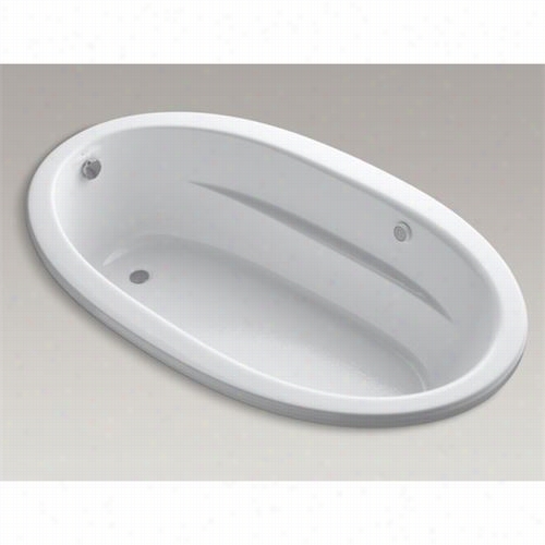 Kohler K-1164-gw Unward 72&qupt;&qout; Drop-in Bubblemassage Air Bath Tub With Reversible Drain