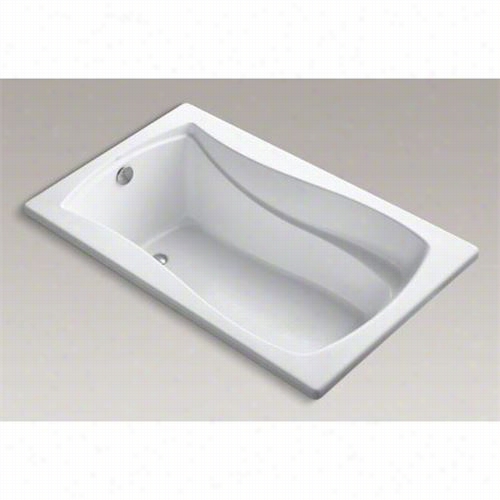 Kohler K-1239-vb Mariposa 60&quto;" X 36"" Drop In Batth With Vibracoustc Echnology And Reversible Drain