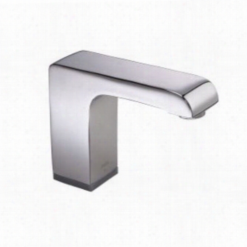 Delta 601t050 Single Hol Ebattery Operated Lavatory Faucet With Proximitty Sensing Technology In Chrome