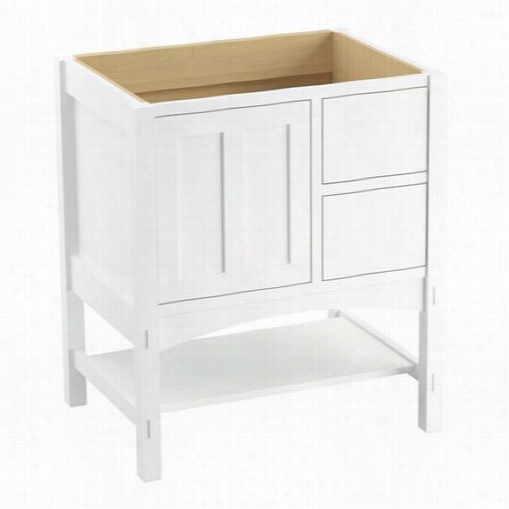 Kohler 99554-r Marabou 30"" 1 Door And 2 Drawers On Right Emptiness Collection  Only