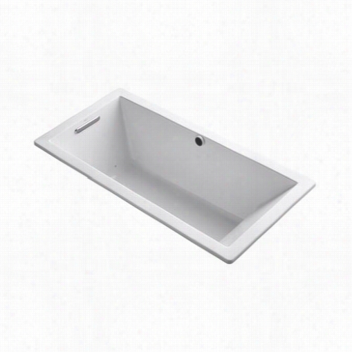 Kohler K-1822-gw Undrscore 66"&qut; X 32"" Drop In Bath With Erversible Drain Bathe Heaa Ged Surgace