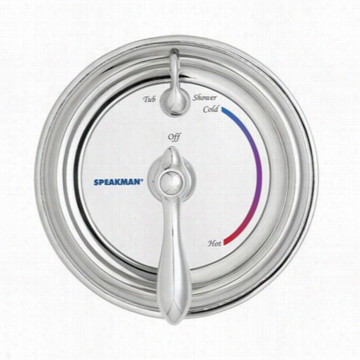 Speakman Sm -3400 Sentinel Observe Ii Alone Metal Lever Handle Pressure Balanced Diverter Trim And  Valve