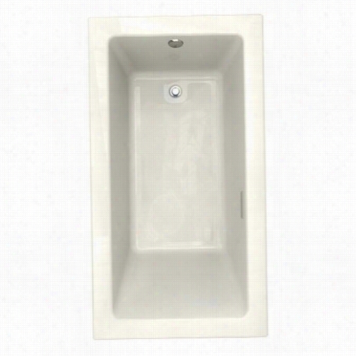 American Standard 2939.268c.222 Studio 66"";x36"" Everclean Air Bath In Linen With Left Hand Drain