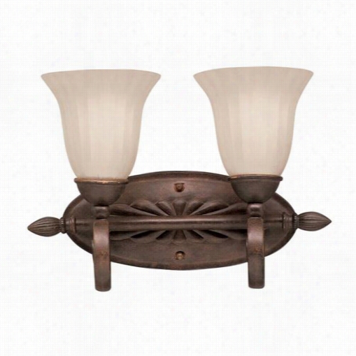 Kichler Lighting 5927tz Wwillowmore 2 Light Tannery Bronze B Ath B Ar