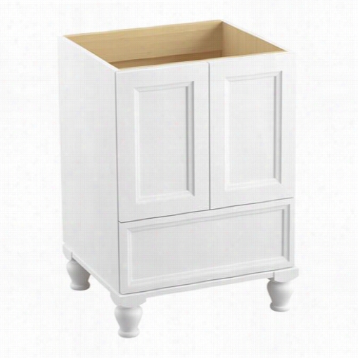 Kohlre 995 14-lg Damask 24"" Legs Vanity  Cabinet Only With 2 Doors And 1 Drawers