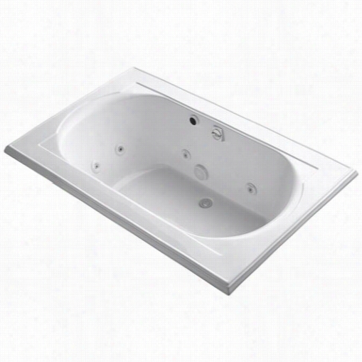 Kohler K-1170-hn Memoirs 66"" X 42"" Drop-in Whirlpool Batu With Rervers1ble Drain Heater And Custom Pump Location Withou Trim