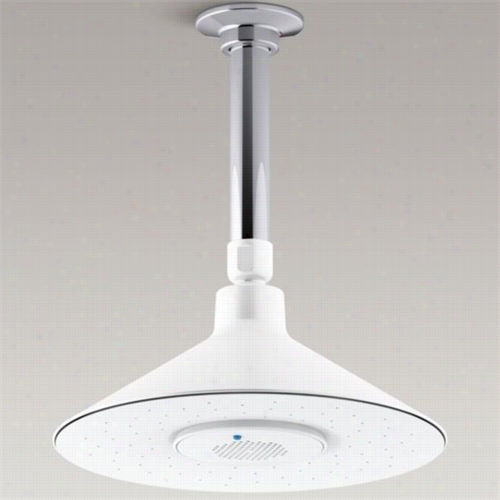 Kohler K-99105-e Moxie 2.0 Gpm Rainhead With Wireless Speaker